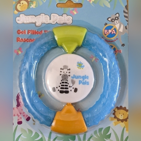 New boys 6 piece Safari baby shower gift set zebra lion frog raccoon, T1MIS - Picture 7 of 7